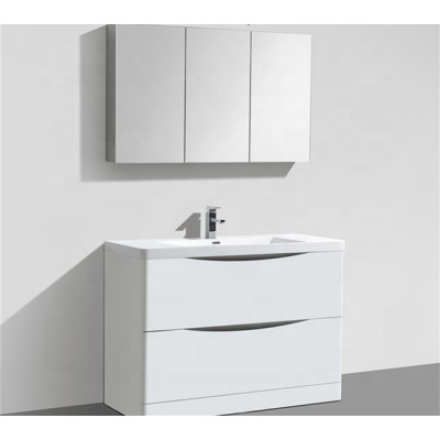 Vegas Cucine European modern bathroom mirror cabinet with light