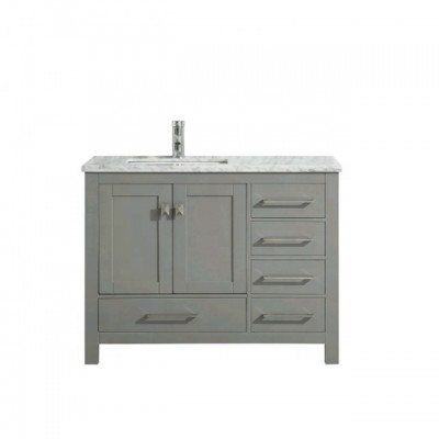 Classical style PVC modern cheap bathroom vanity