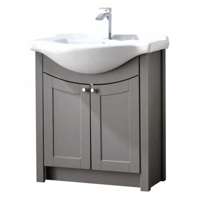 Easy fitted bathroom furniture set with modern design